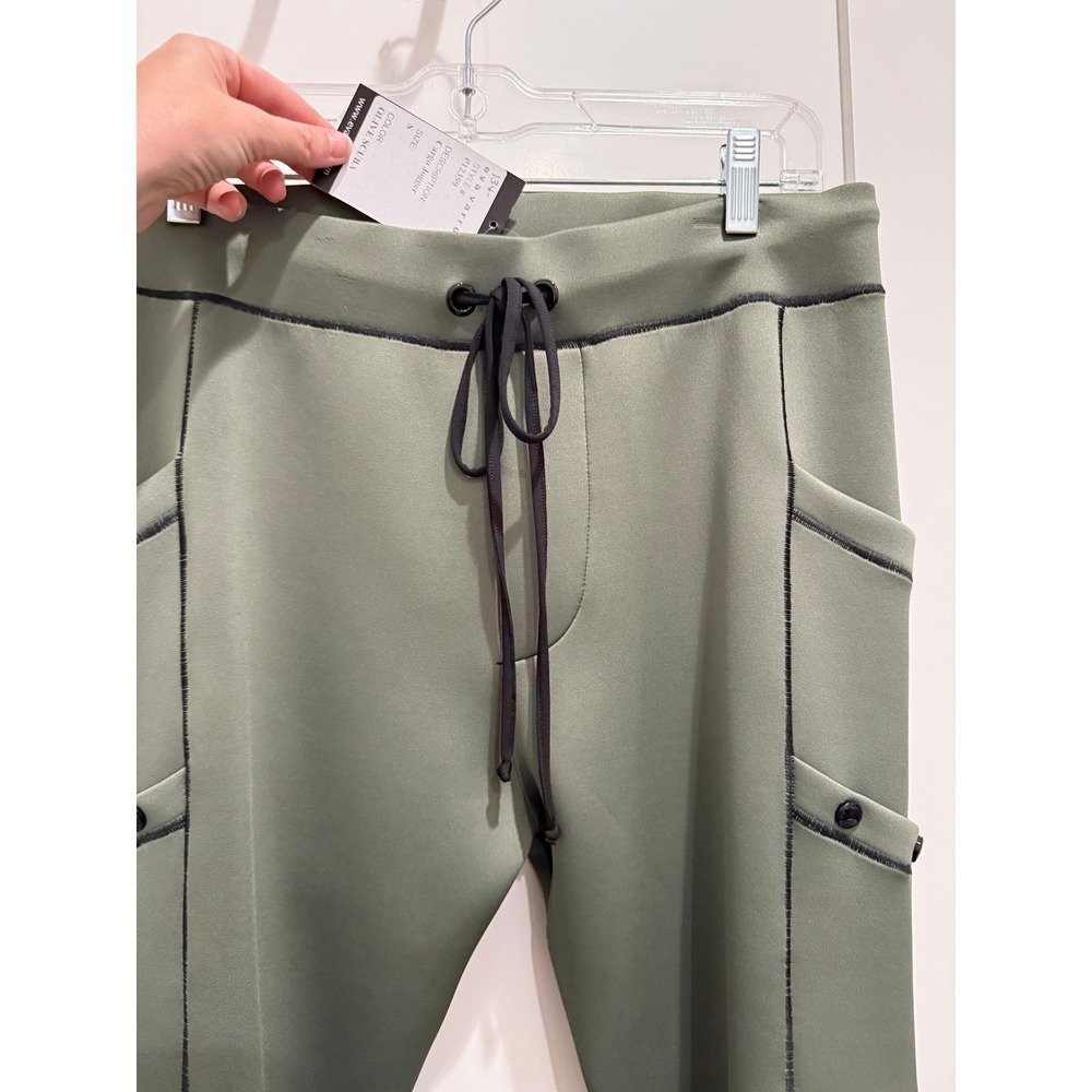 NWT Eva Varro International Cargo Jogger – Olive Scuba – Size Small - Picture 6 of 12